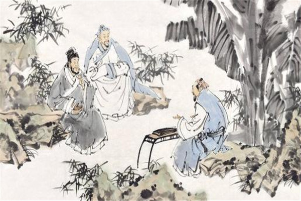 月夜听卢子顺弹琴