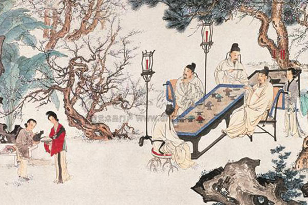 春夜宴从弟桃花园序