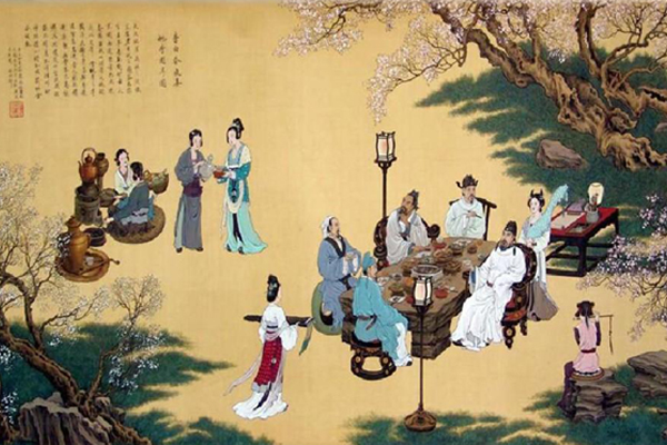 李白《春夜宴从弟桃花园序》古诗赏析