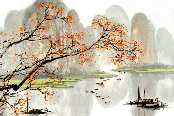 早秋登天宫寺阁赠诸客原文注释译文赏析-白居易诗词-唐诗全集