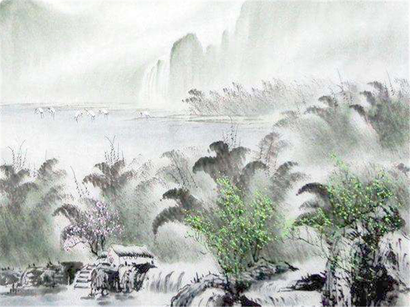 黄河万里触山动,盘涡毂转秦地雷出处意思赏析